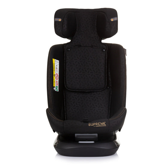 Chipolino-Autositz i-Größe 40-150 cm ISOFIX 360 ° Obsidian Schwarz