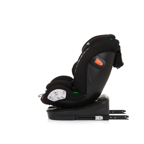 Chipolino car seat i-size 40-150 cm isofix 360° obsidian black