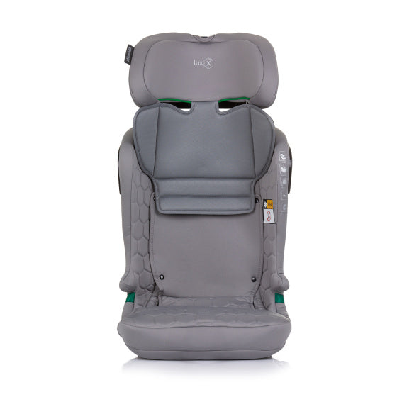 Chipolino lux x car seat i-size 76-150 cm isofix granite gray