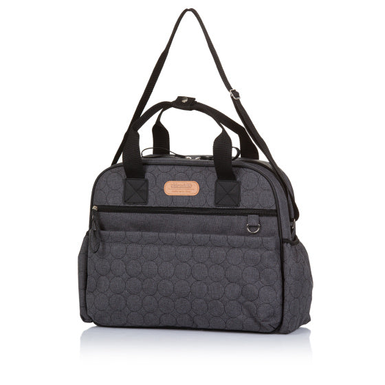 Borsa per pannolini per spalla chipolino con biancheria in granito in versione