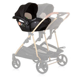 Chipolino Duo Car seat 40-87 cm Group 0+ Obsidian Black Beige