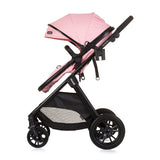 Chipolino Harmonie vu Klappbar 3-an-1 PRAM mat Diaper Bag rosa