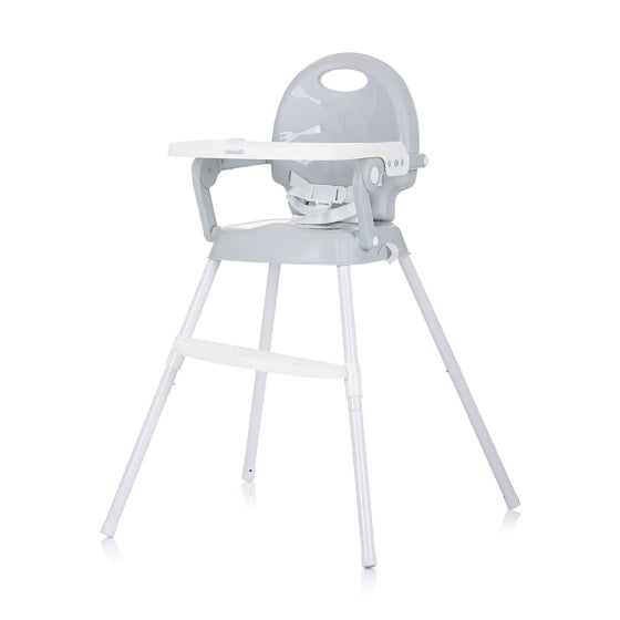 Chipolino Bonbon 3-in-1 folding high chair with Glacier Eetblad
