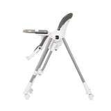 Scema di latte chipolino da 2 in 1 sedia a dondolo sedia Ash grigio bianco