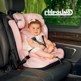 Chipolino ikona avtosedež I -Size 76 -150 cm Skupina 1, 2 in 3 pastelne zelene