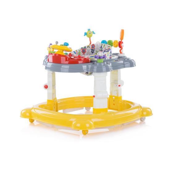 CHIPOLino JOYA Lux 4 in 1 sedia da passeggio a 360 ° 360 ° ROPABILE PIEDING GIALLO