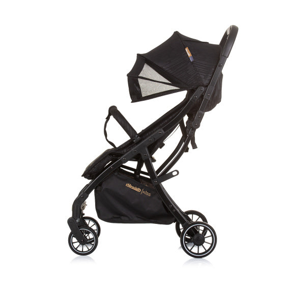 Chipolino Kiss Autofolding Foldable Buggy Obsidian Black