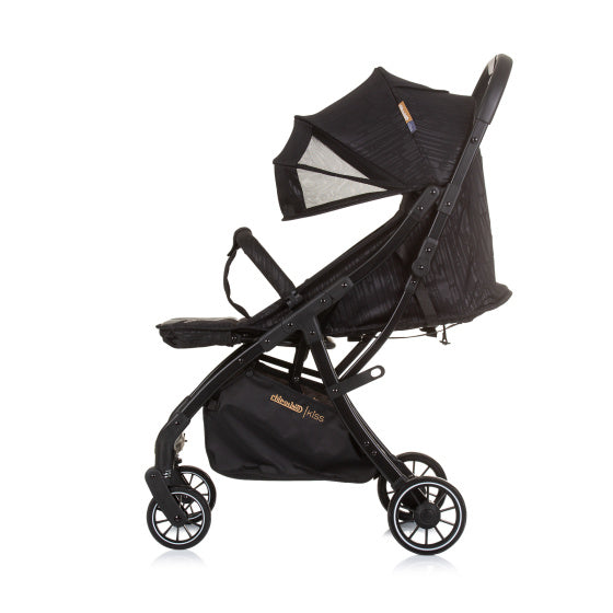Chipolino Kiss Autofolding Foldable Buggy Obsidian Black