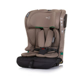 Chipolino Lux X Autositz I-Gréisst 76-150 cm ISOPDAMA Macadamia Taupe schwaarz
