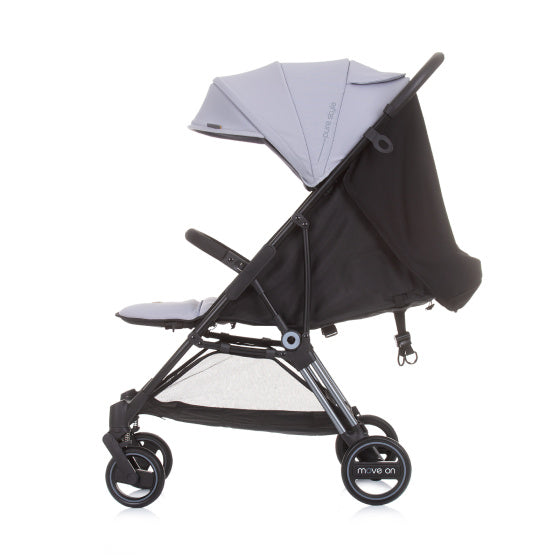 Chipolino on Autofolding Foldable Buggy Graphite Gray Black