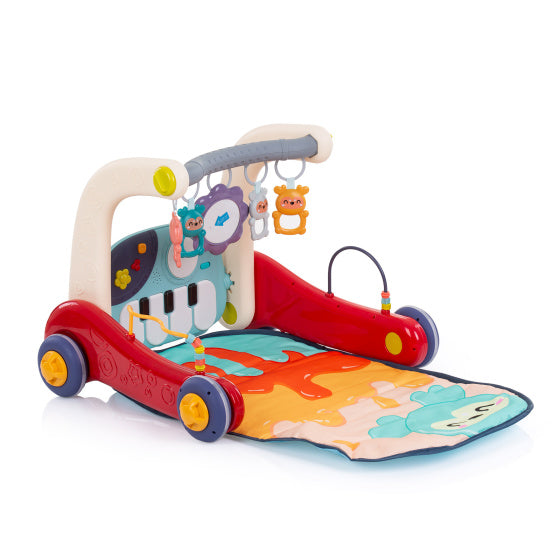 Chipolino Baby Fitness 3-in-1 Walker s hudbou multicolor