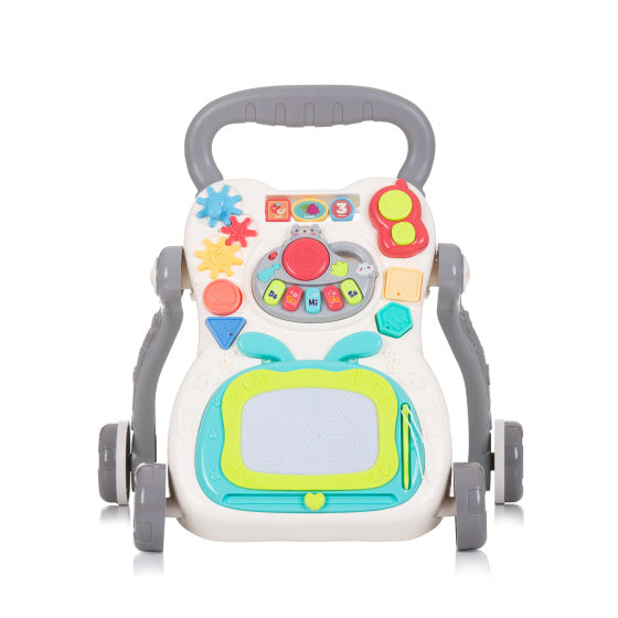 Chipolino funny game walker with piano, phone drawing board gray
