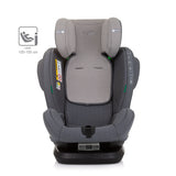 Chipolino peak car seat i-size 40-150 cm isofix 360 ° granite gray