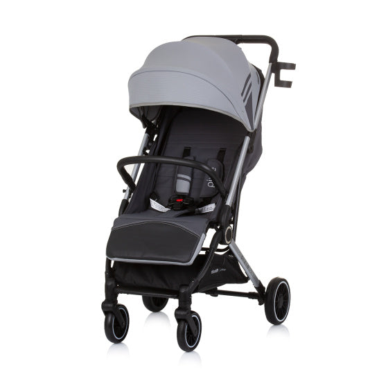 Chipolino Pixie Foldable Buggy Ash Gray Black