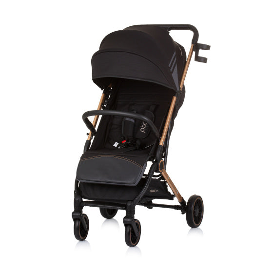 Chipolino Pixie Foldable Buggy Obsidian Gold Black