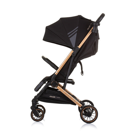 Chipolino Pixie Foldable Buggy Obsidian Gold Black