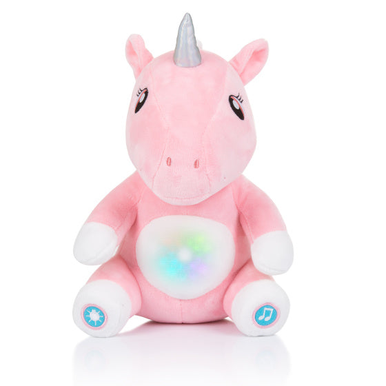 Chipolino plush baby night lamp cuddly unicorn with music light