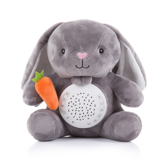 Progettore di peluche Chipolino Cuddly Rabbit con luce musicale