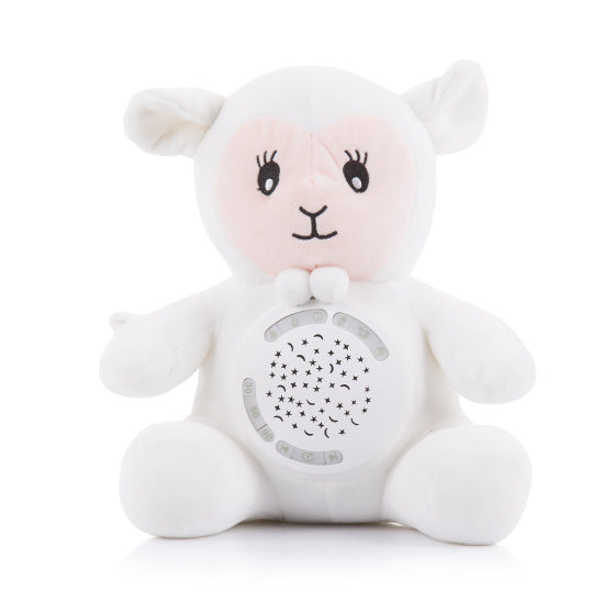 Chipolino Plush Baby Projector Cuddle Sheep With Music Light
