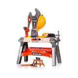 Chipolino workbench med verktøy spill sett med lys 63-delt