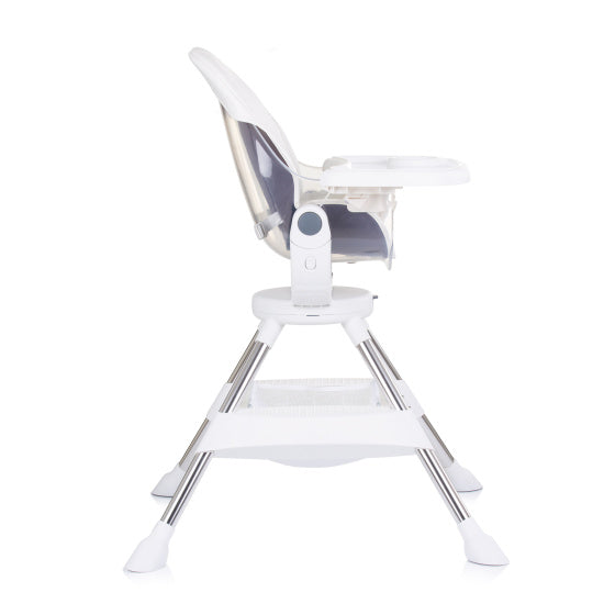 Chipolino Vision 360 ° rotating high chair with tube of seat cushions