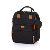 Chipolino Backpack diaper bag with extra lots of storage space Obsidian Black
