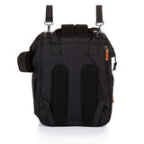 Chipolino Backpack diaper bag with extra lots of storage space Obsidian Black