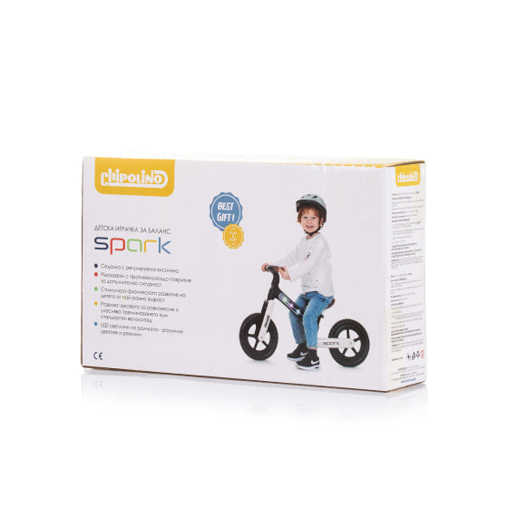 Chipolino Spark with light effect 12 inch junior green