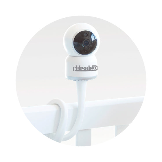 Babyfoon Chipolino Atlas con fotocamera 4.3 LCD-Display Baby Monitor