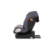 Asiento de automóvil chipolino i-size 40-150 cm isofix 360 ° de granito gris