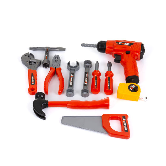 Chipolino Workbenech mat Tools spillen mat Liicht 90-Stéck