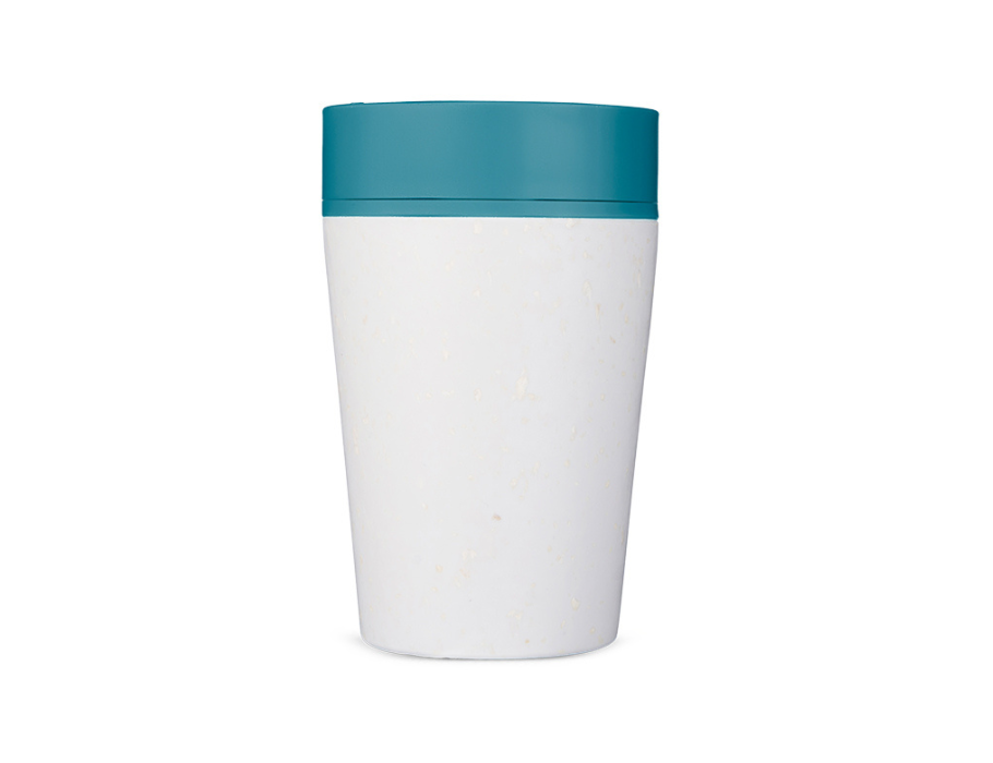 Circular Co. šálek kávy - kruhový šálek - šedá zelená - 227 ml