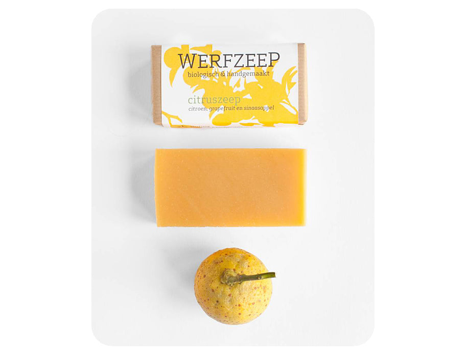 Werfzeep citrusszappan - 100 gr