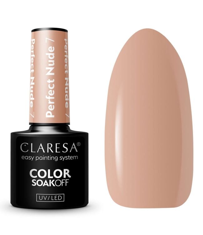 Claresa UV LED Gelak 5ml Perfect Nude 7