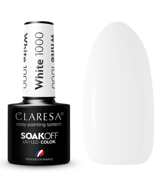 Claresa UV LED Gelak 5ml White 1000