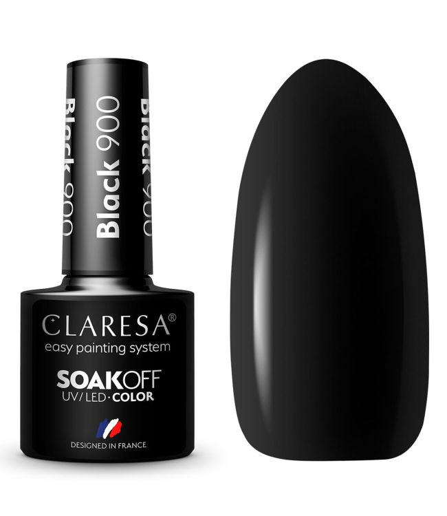 Claresa UV LED Gelak 5ml Black 900