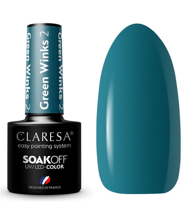 Claresa UV LED Gelak 5ml Green Winks 2