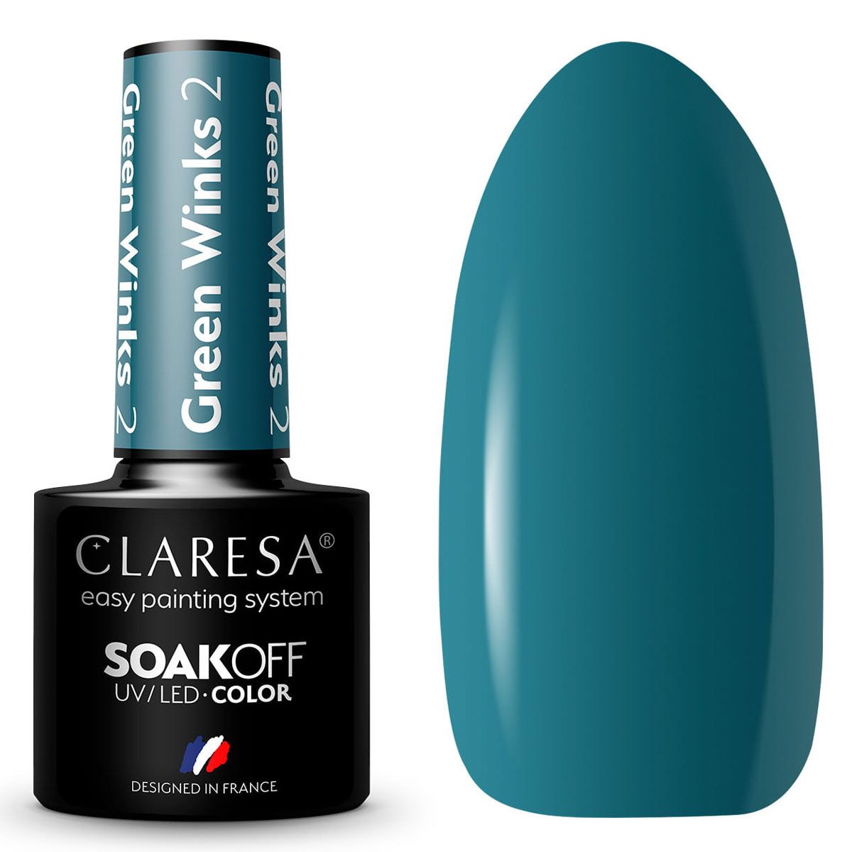 Claresa UV LED Gel Polish 5ml Green Winks 2