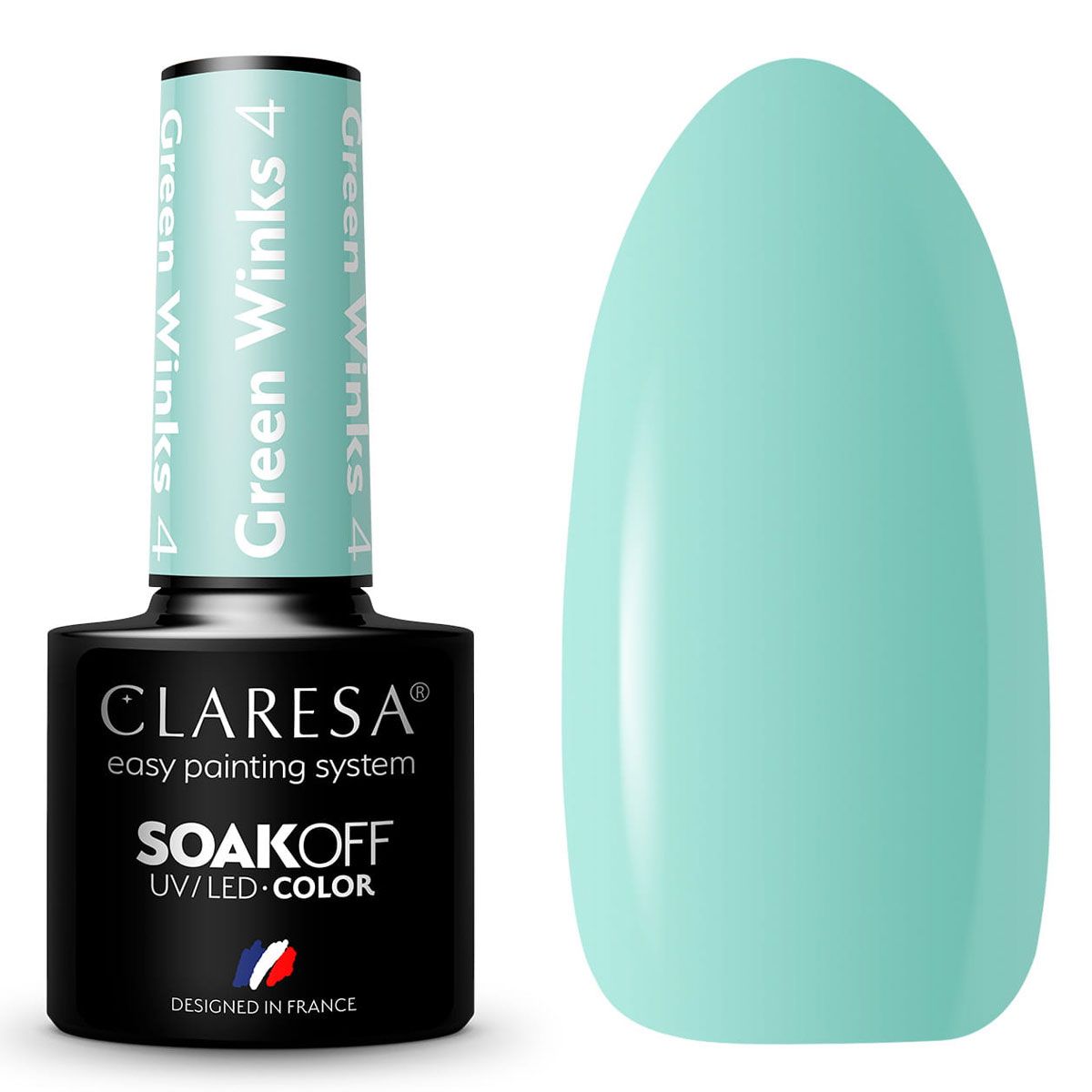 Claresa UV LED Gel Polish 5ml Green Winks 4