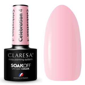 Claresa Lakier Żelowy UV LED 5ml Celebracja 4