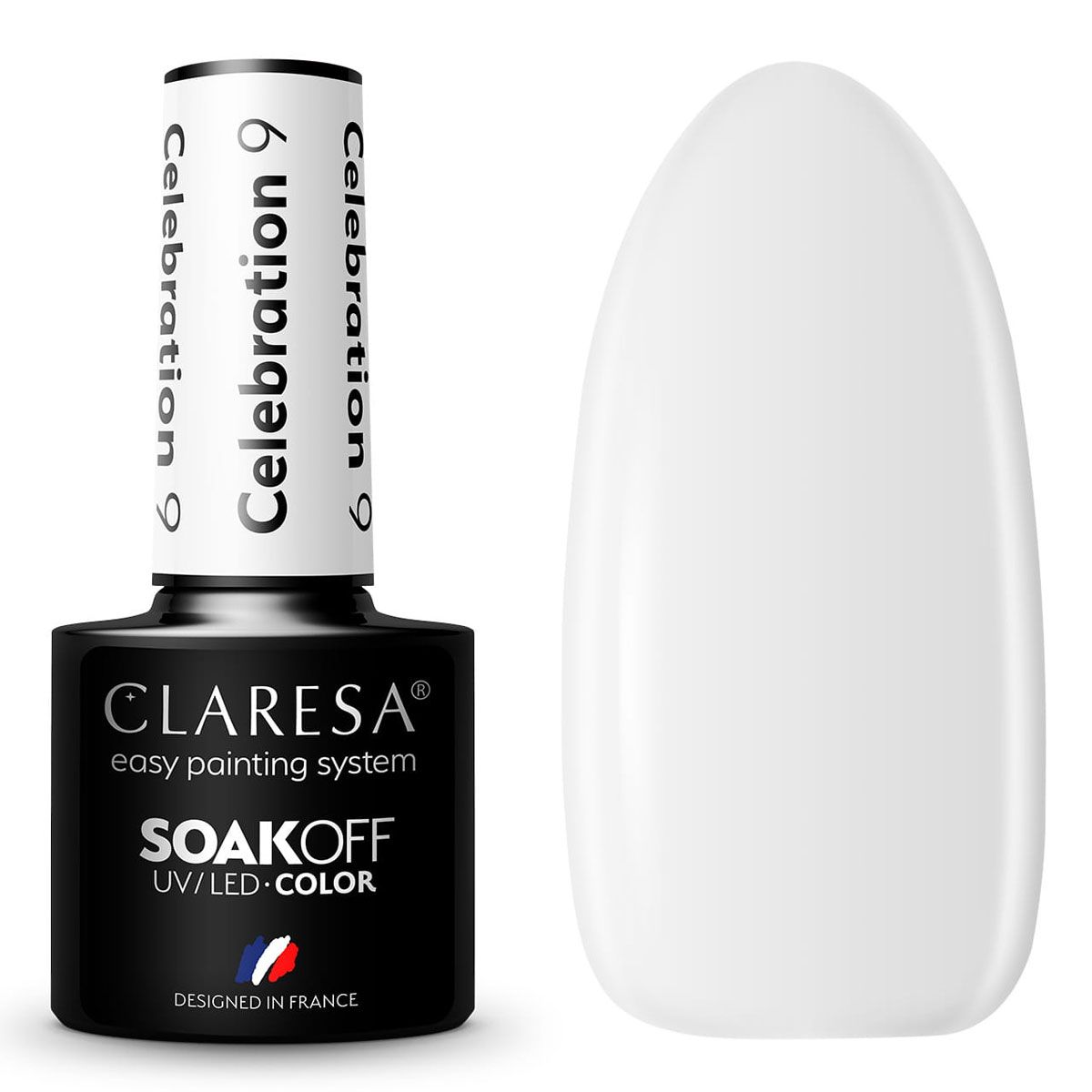 Claresa uv led gel lak 5ml oslava 9