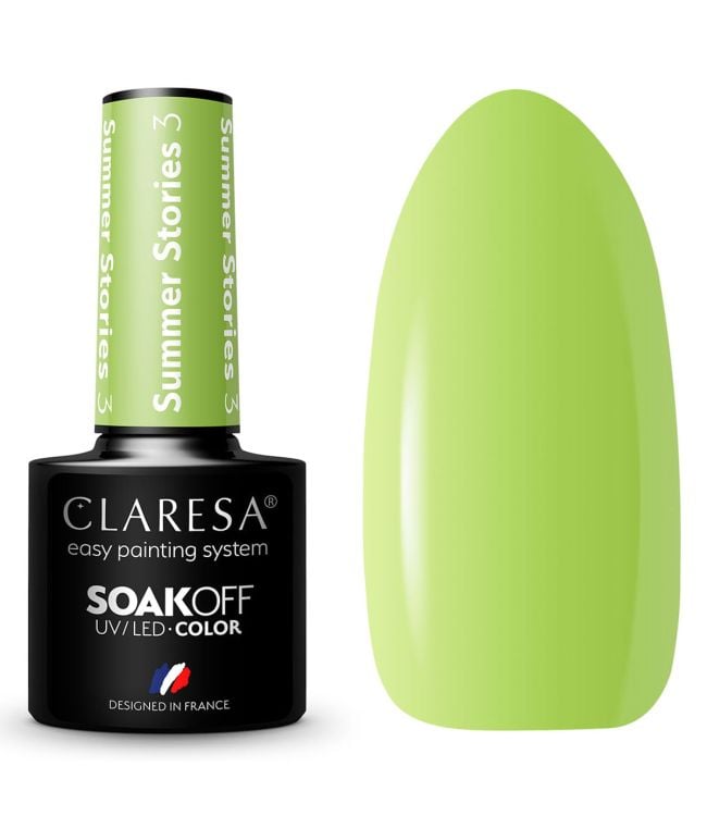 Claresa UV lideró a Gelak 5 ml de historias de verano 3