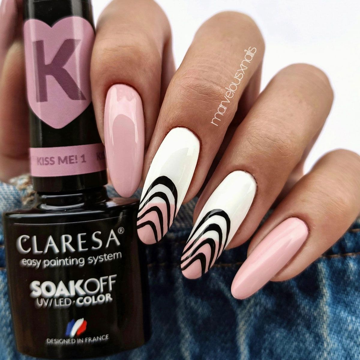 Claresa uv led gellak 5ml kiss me 1