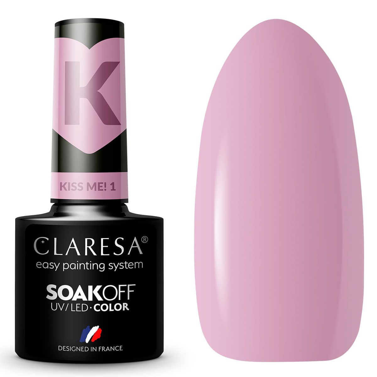 Claresa uv led gellak 5ml kiss me 1