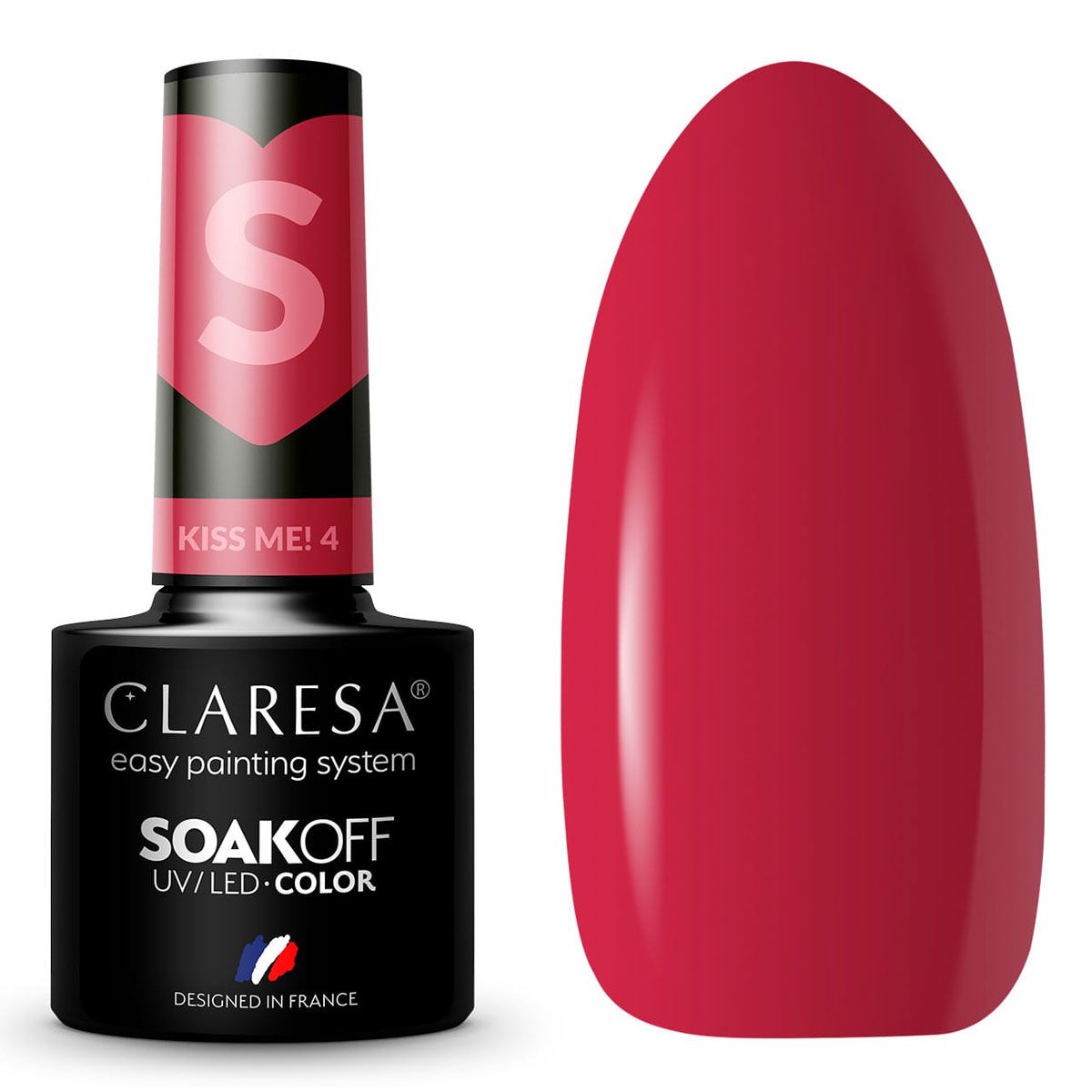Claresa UV LED Gel Polish 5ml Kiss Me 4