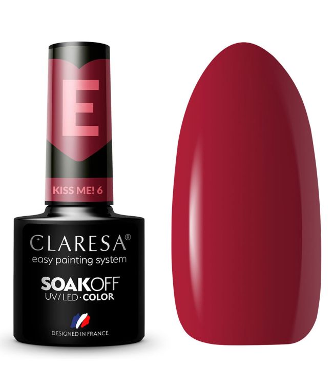 Claresa UV LED GELLAK 5ML KISS Me 6