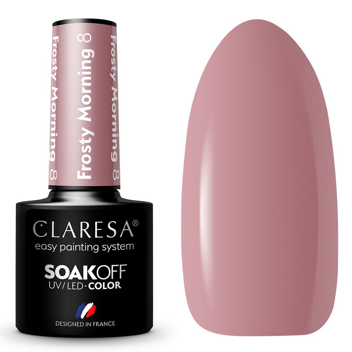 Claresa UV LED Gel Polonês 5ml Manhã Gelada 8