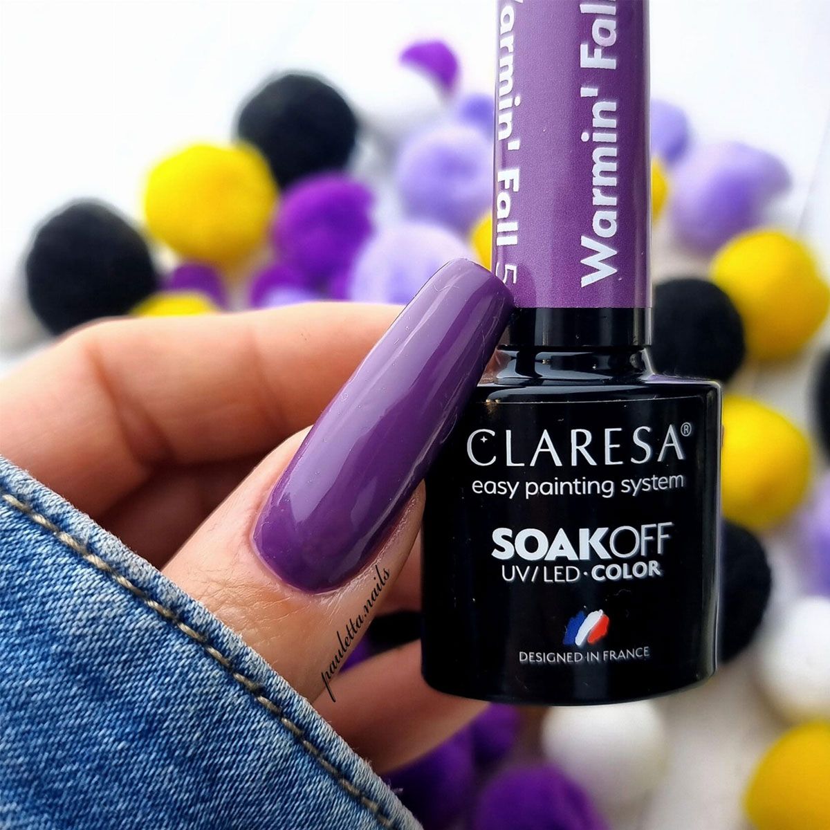 Claresa Lakier żelowy UV LED 5ml Warmin' Fall 5