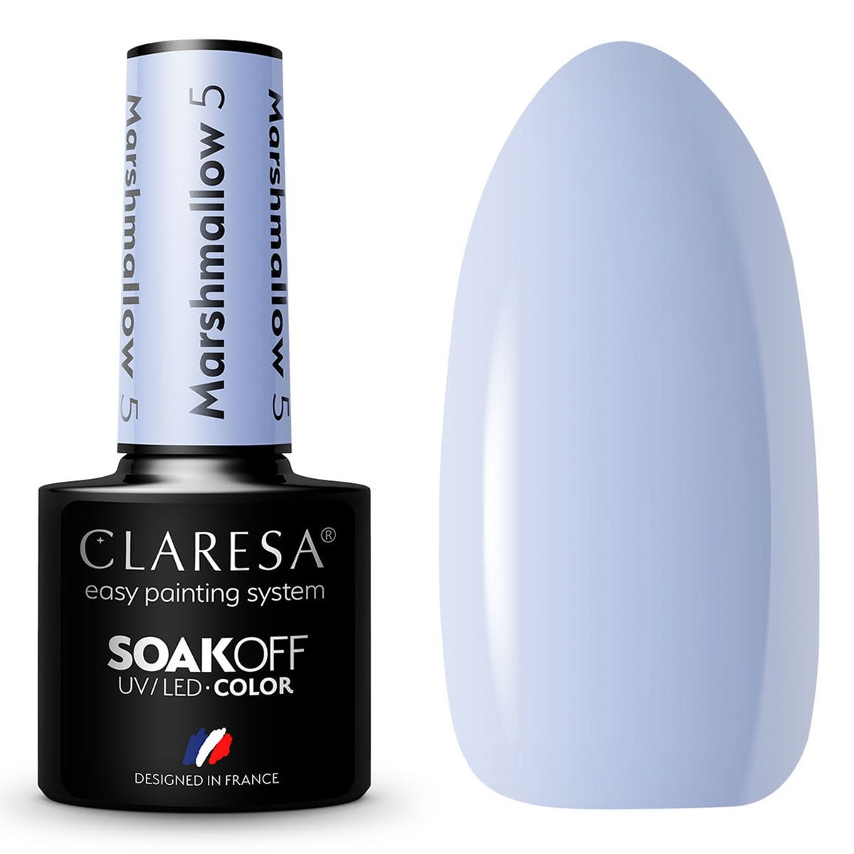 Claresa UV LED gel Polish 5ml Marshmallow 5