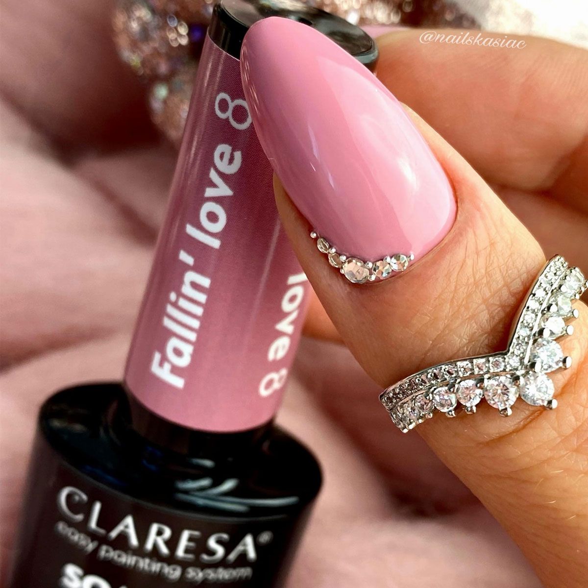 Claresa uv led gellak 5ml fallin' love 8